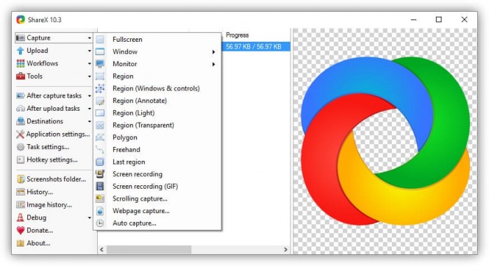 sharex screen recording not saving