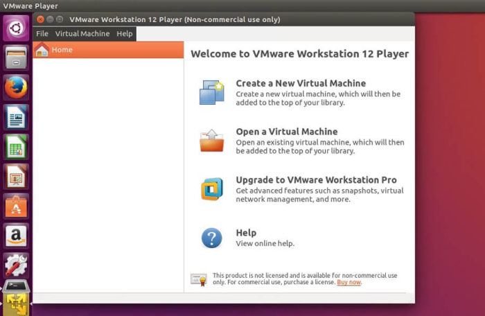 vmware player 12