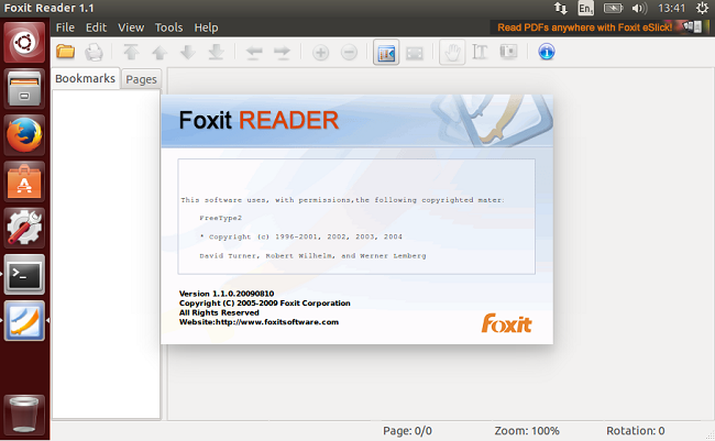 foxit install ubuntu