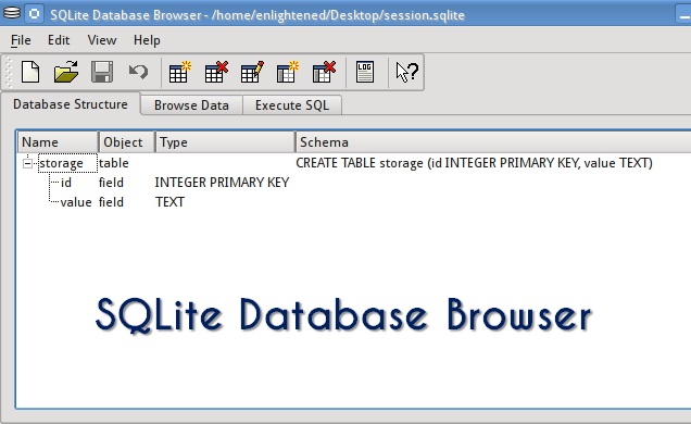 db browser for sqlite export query result
